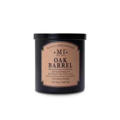Oak Barrel Scented Candle - 467g