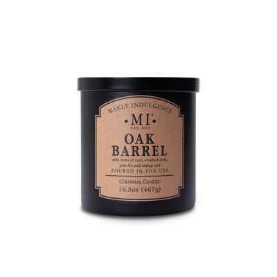 Vela Perfumada Barril de Roble - 467g