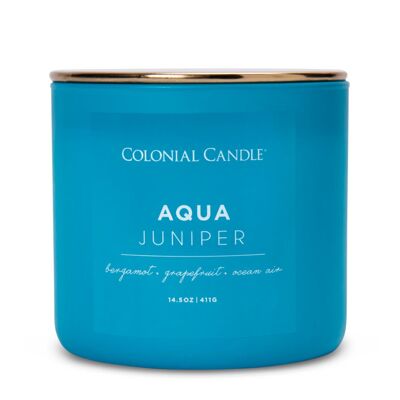 Bougie parfumée Aqua Genévrier - 411g