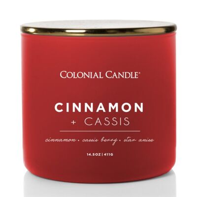Scented candle Cinnamon & Cassis - 411g