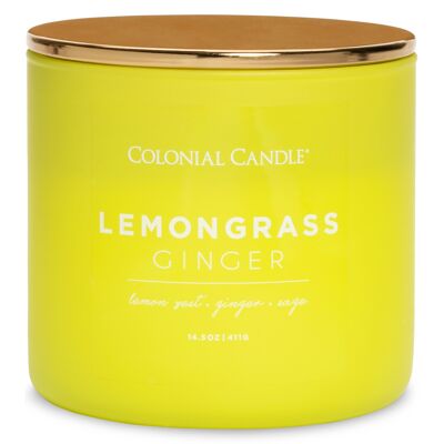 Vela perfumada Lemongrass Jengibre - 411g