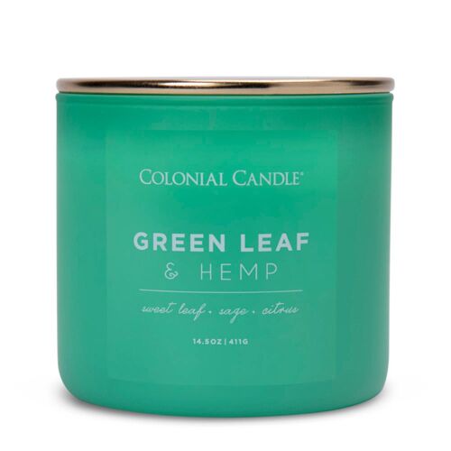 Duftkerze Green Leaf Hemp - 411g