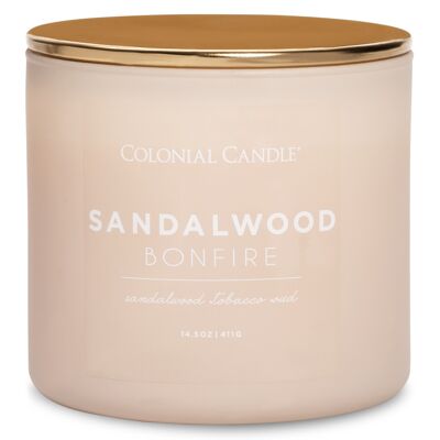 Sandalwood Bonfire scented candle - 411g