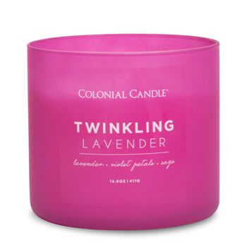 Bougie parfumée Twinkling Lavande - 411g 2