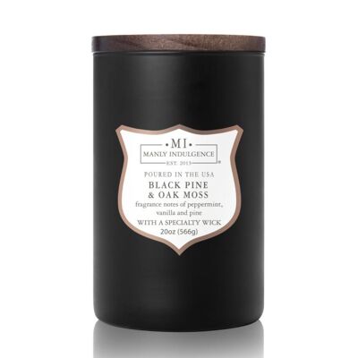 Scented candle Black Pine & Oak Moss 566g