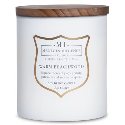 Scented candle Warm Beachwood - 425g