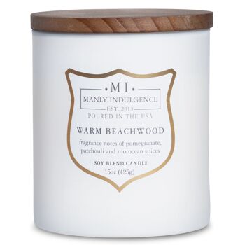 Bougie parfumée Warm Beachwood - 425g 1