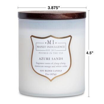 Bougie parfumée White Azure Sands - 425g 3