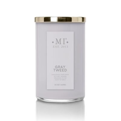 Scented candle Gray Tweed - 623g