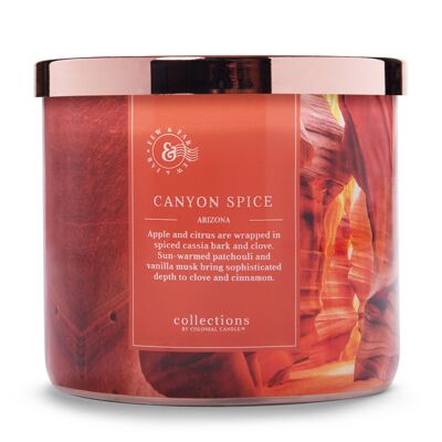Bougie parfumée Canyon Spice - 411g