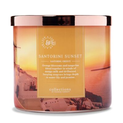 Scented candle Santorini Sunset - 411g