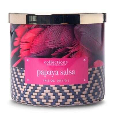 Bougie parfumée Papaye Salsa - 411g