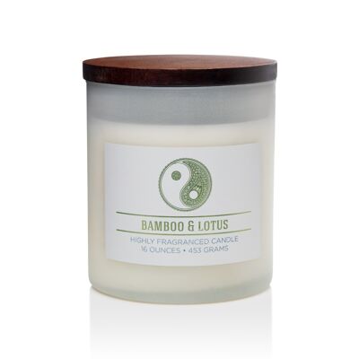 Scented candle Bamboo Lotus - 453g