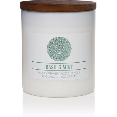 Scented candle Basil & Mint - 453g