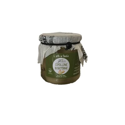 Oignons Borrettane au Vinaigre de Thym Blanc