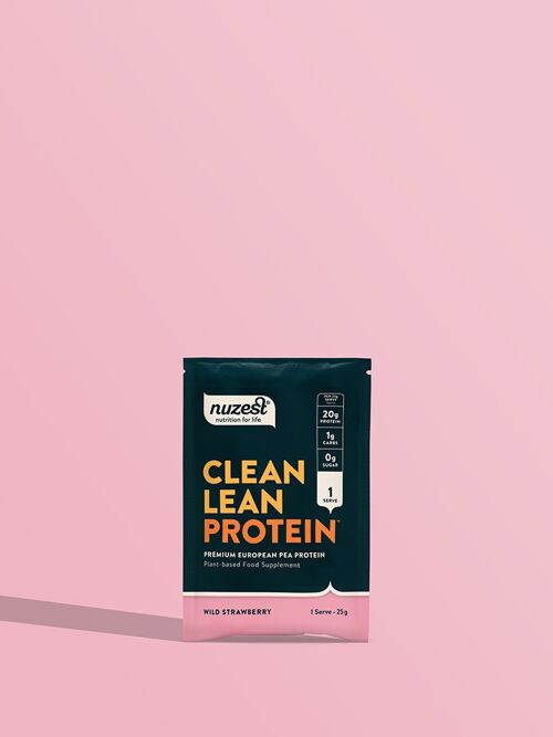 Clean Lean Protein Sachets - Single Sachet (1 Serving) - Wild Strawberry