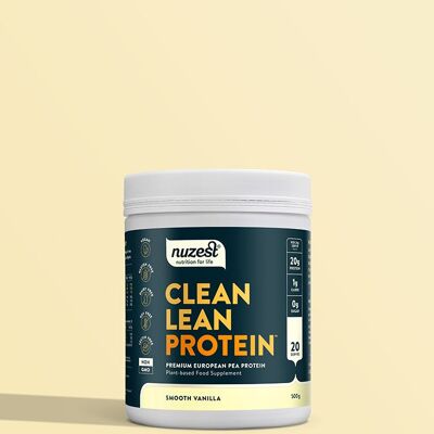 Proteine magre pulite - 500 g (20 porzioni) - Vaniglia liscia