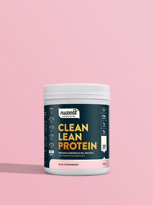 Clean Lean Protein - 500g (20 Servings) - Wild Strawberry
