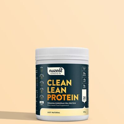Clean Lean Protein - 500g (20 Porciones) - Just Natural