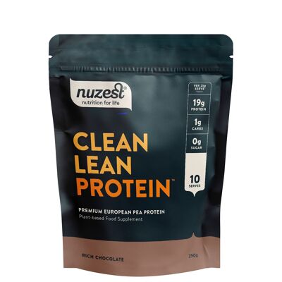 Clean Lean Protein - 250g (10 Porciones) - Chocolate Rico