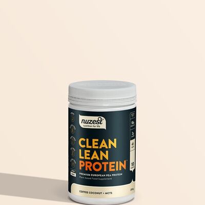 Clean Lean Protein - 250g (10 Servings) - Coffee Coconut + MCTs