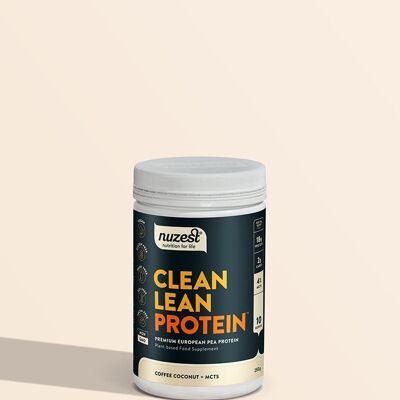Clean Lean Protein - 250g (10 Porciones) - Café Coco + MCT