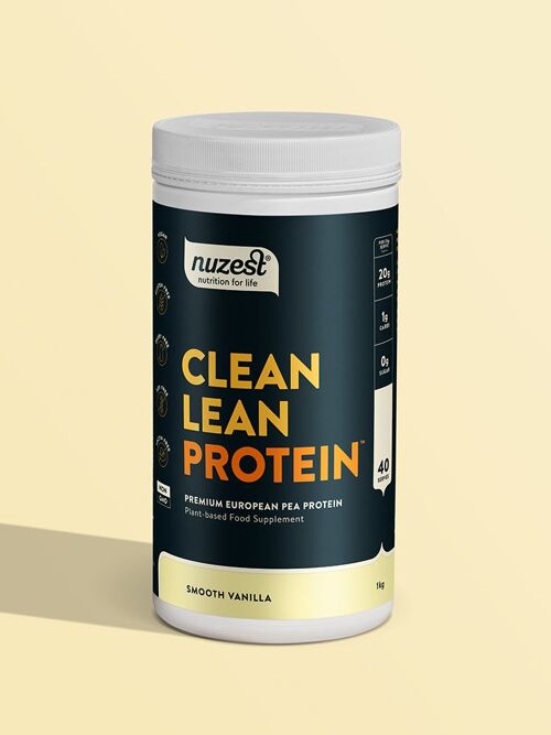 Clean Lean Protein - 1kg (40 Servings) - Smooth Vanilla