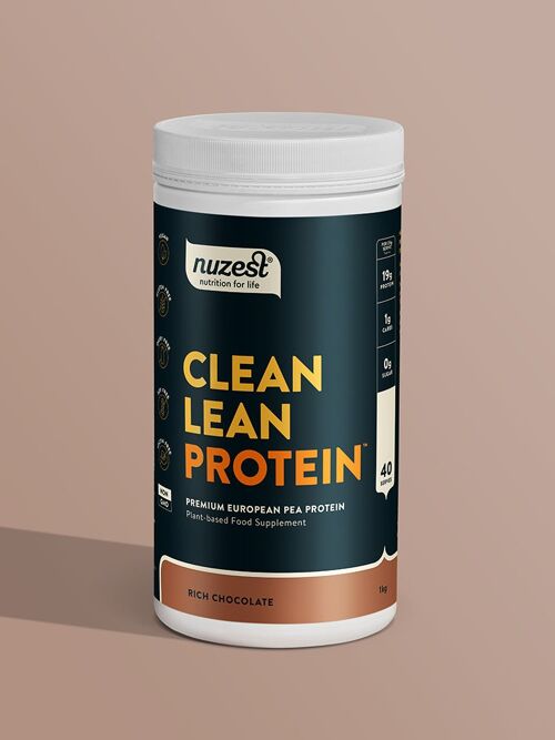 Clean Lean Protein - 1kg (40 Servings) - Rich Chocolate