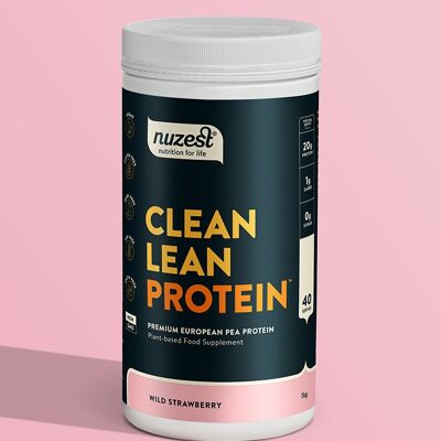 Clean Lean Protein - 1kg (40 portions) - Fraise des bois