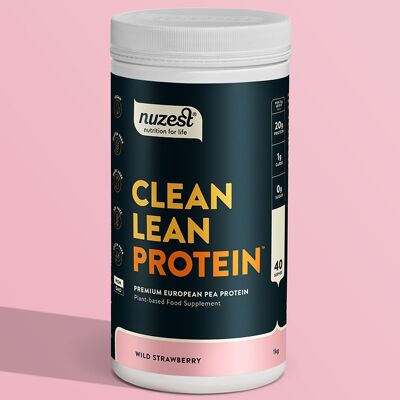 Proteine magre pulite - 1 kg (40 porzioni) - Fragolina di bosco