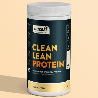 Proteine magre pulite - 1 kg (40 porzioni) - Solo naturale