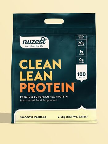 Clean Lean Protein - 2,5 kg (100 portions) - Vanille douce