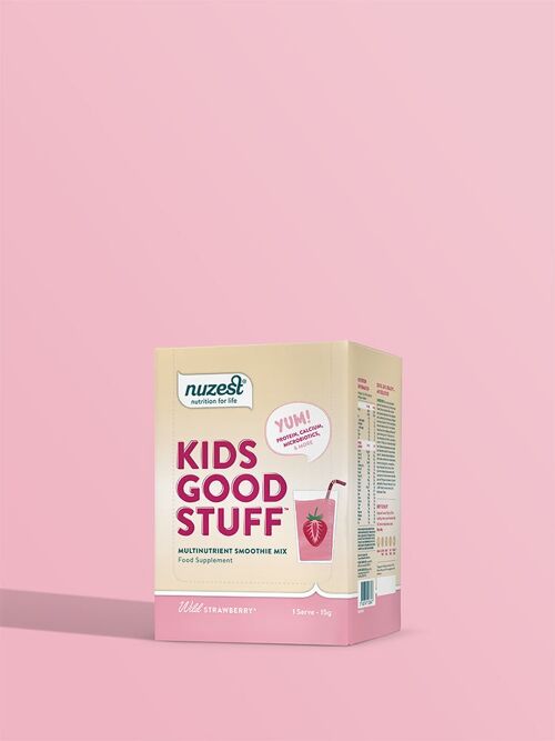 Kids Good Stuff - Box of 10 (10 Servings) - Wild Strawberry