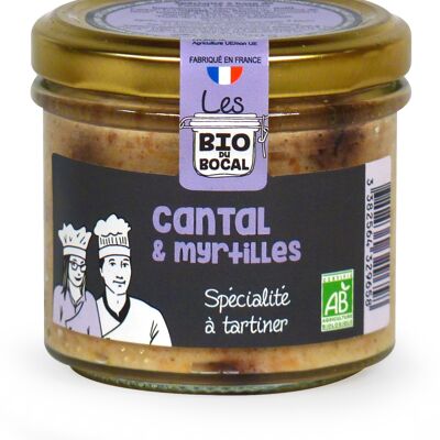 Tartinable de Cantal aux myrtilles