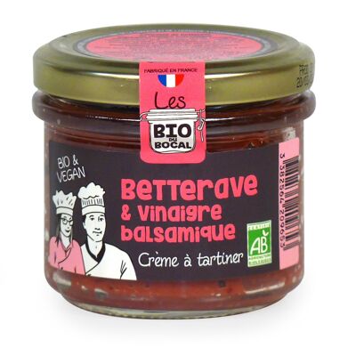Spreadable beetroot with balsamic vinegar