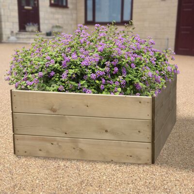 Square Raised Bed 45 cm High, 90 x 90cm