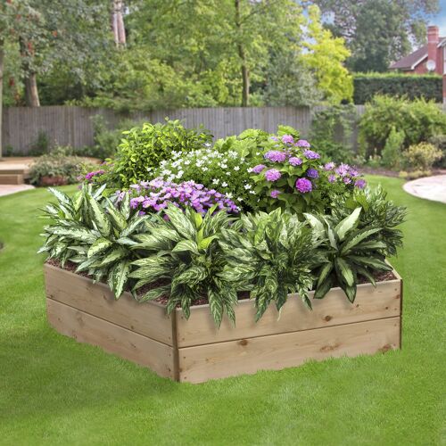 Pentagonal Raised Bed 30 cm High, 90cm each side