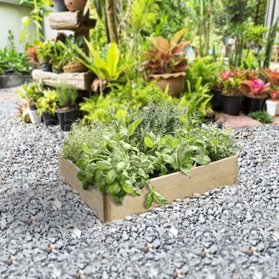 Triangular Raised Bed 15 cm High, 90cm each side