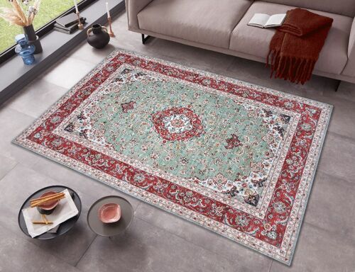 Design Carpet in Oriental Optic Medaillon Ava