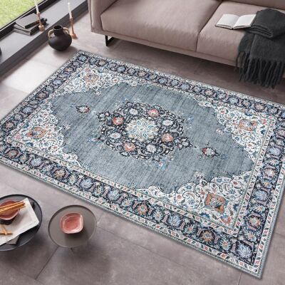 Design Carpet in Oriental Optic Medaillon Rana