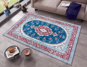 Tapis Design Optique Orientale Tabriz Nila 1