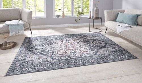 Oriental Design Carpet Heriz Deraz