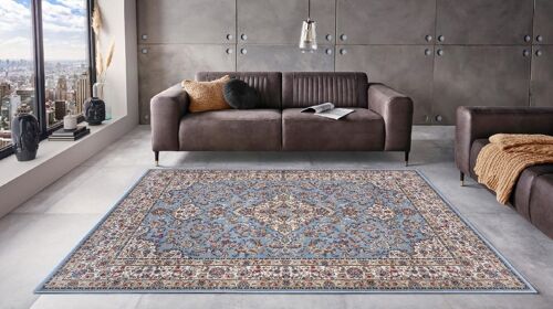 Oriental Design Carpet Round Zahra