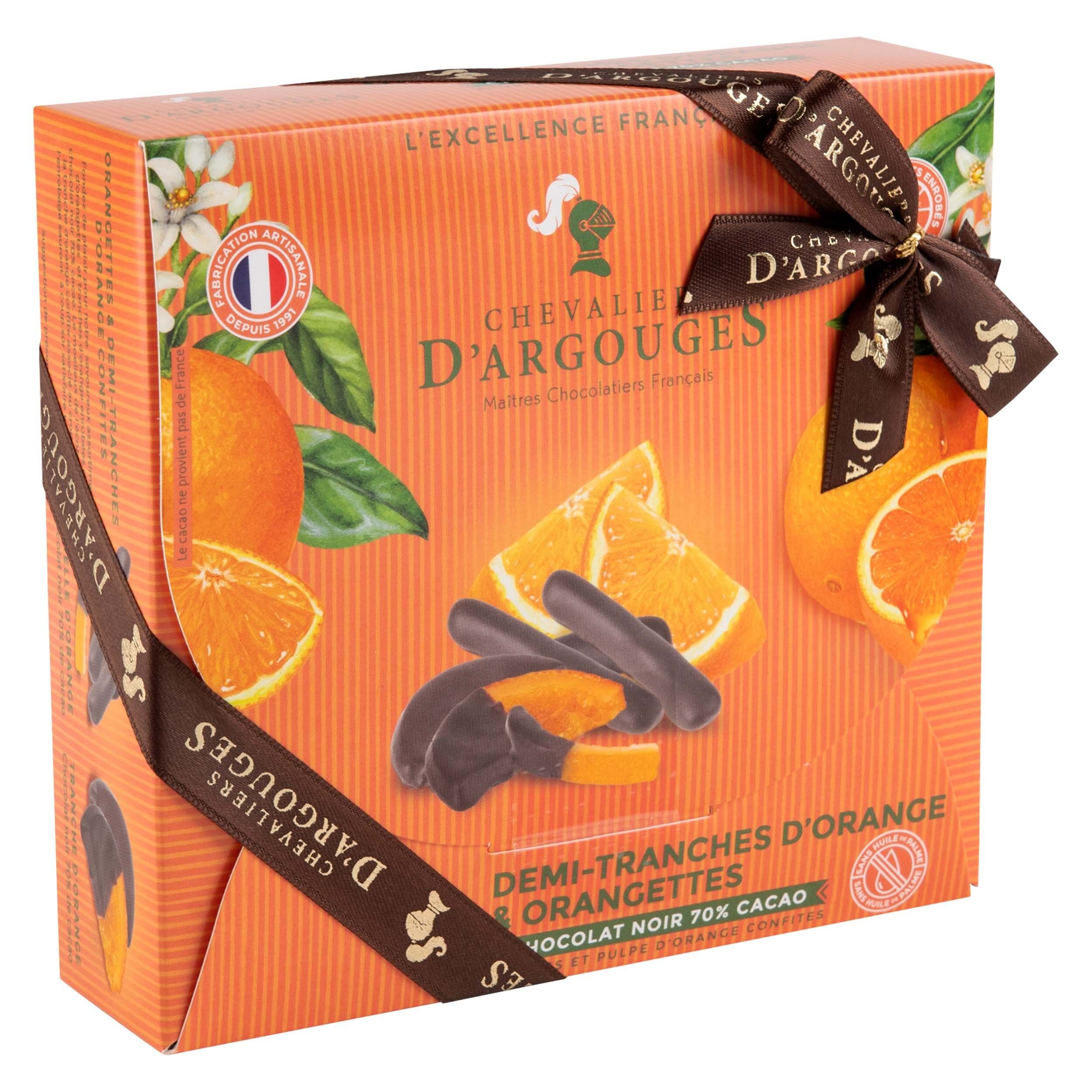ORANGETS AND ORANGE SLICES GIFT BOX - DARK CHOCOLATE