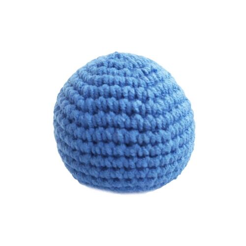 Pelota Crochet con sonajero Azul Oscuro