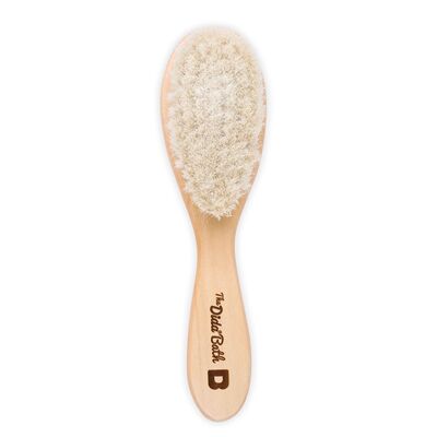 TÊTE : Brosse en bois et poils de chèvre