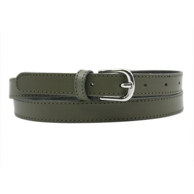 Women's leather belt made in France 5100120
