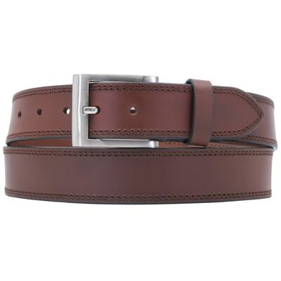 Ceinture large en cuir gras de buffle PF29