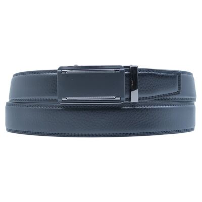 Automatic belt in split cowhide leather adjustable M135