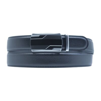 Automatic belt in split cowhide leather adjustable M127